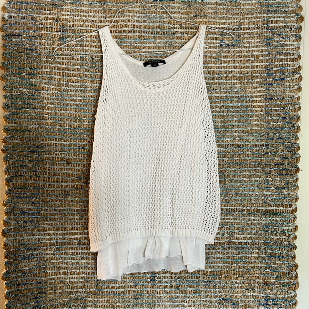 Acrobat Mesh Tank Top With Built in Slip